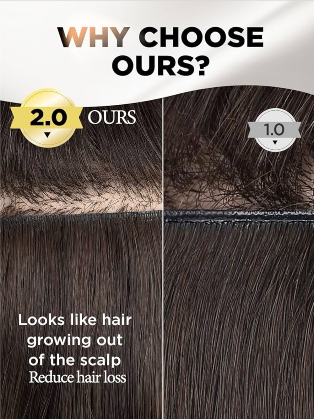 Butterfly Human Hair Extensions, Double Invisible Weft 100% Remy Human Hair - Picture 3 of 10